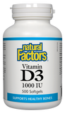 Vitamin D3 1000 IU - Natures Health Centre