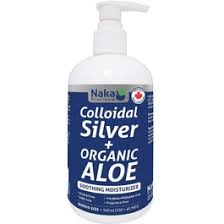 Colloidal Silver + Organic Aloe Soothing Moisturizer