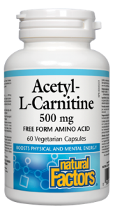 Acetyl-L-Carnitine 500 mg - Natures Health Centre