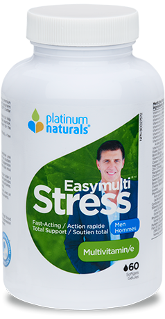 Easymulti® Stress for Men 60 softgels $65.95 - Natures Health Centre