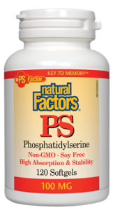 PS Phosphatidylserine 100 mg · Non-GMO • Soy Free - Natures Health Centre