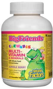 Chewable Multivitamin & Minerals with Whole Food Concentrates, Jungle Berry - Natures Health Centre