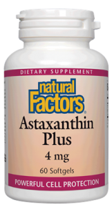 Astaxanthin Plus, 4mg, 60 softgels - Natures Health Centre