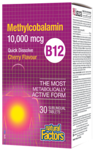 Methylcobalamin B12 10,000 mcg · Quick Dissolve, Cherry - Natures Health Centre