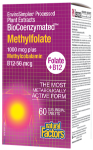 BioCoenzymated™ Methylfolate 1000 mcg/50 mcg · Plus methylcobalamin B12 - Natures Health Centre