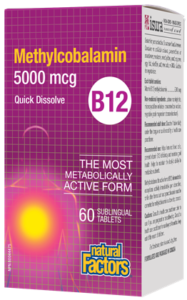 B12 Methylcobalamin 5000 mcg - Natures Health Centre