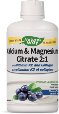 Calcium & Magnesium Citrate 2:1 - Natures Health Centre