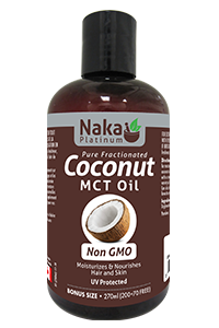 COCONUT OIL, PURE FRACTIONATED  – 270ml - Natures Health Centre