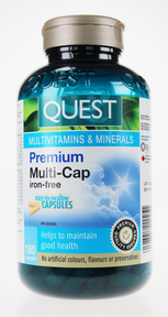 Quest® Premium Multi-Cap Iron Free - Natures Health Centre