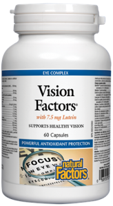 Vision Factors®with 7.5 mg Lutein - Natures Health Centre